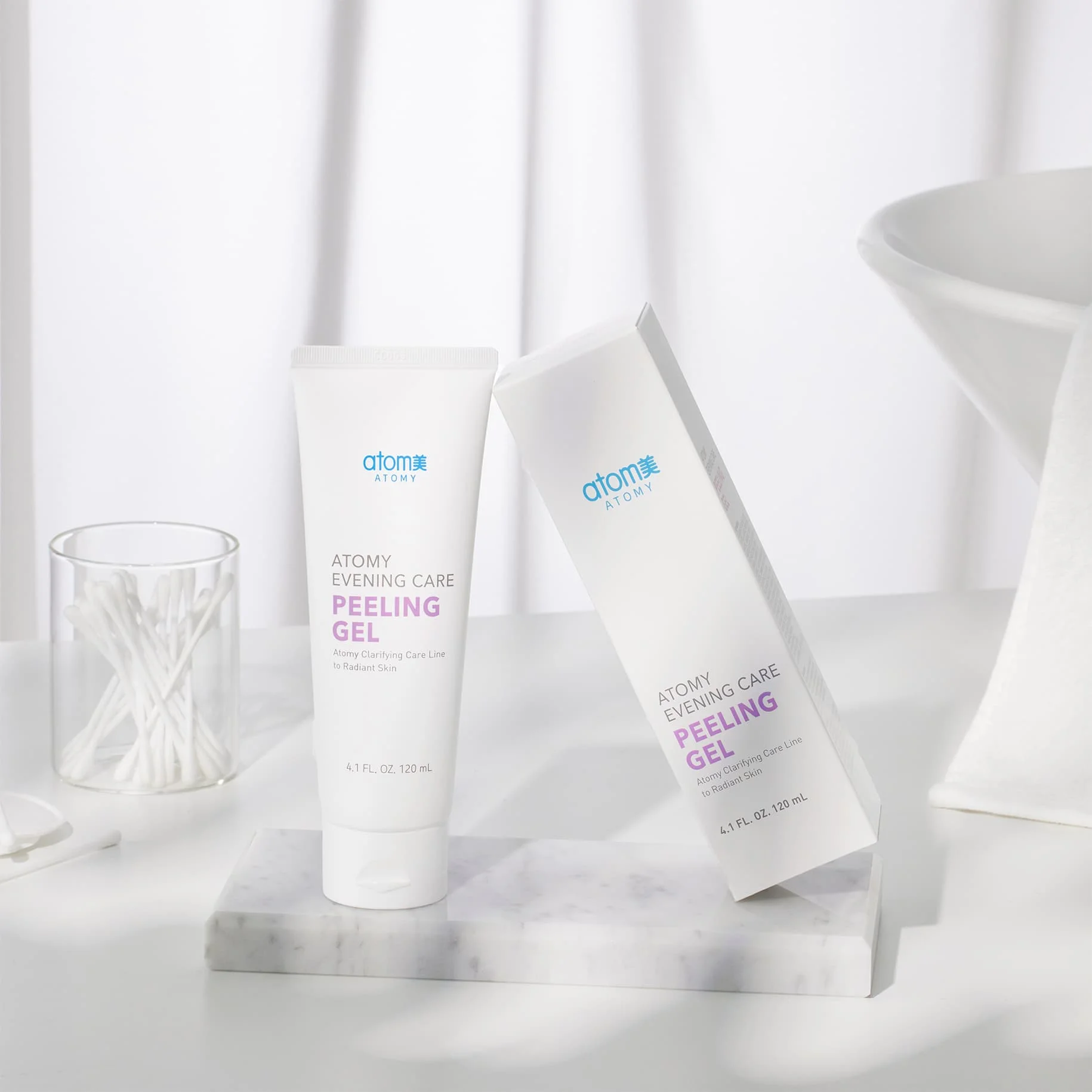 Ивнинг Кеар Пилинг Гель Атоми — корейская косметика Атоми Ивнинг Кеар Пилинг Гель Атоми купить в Сургуте — Atomy Evening Care Peeling Gel цена 750 руб.